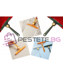 Четка за почистване на косми и влакна от килими мокети и дрехи